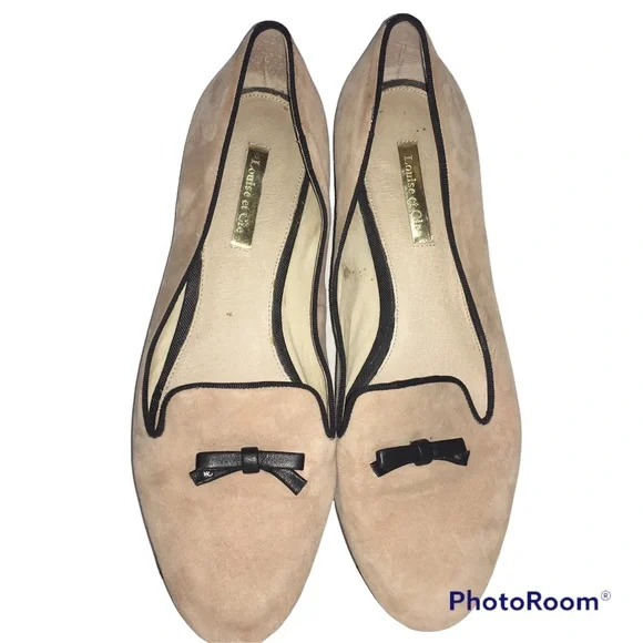 Louise Et Cie Pink Suede Anniston Loafers Ladies size 8.5 - Picture 1 of 8